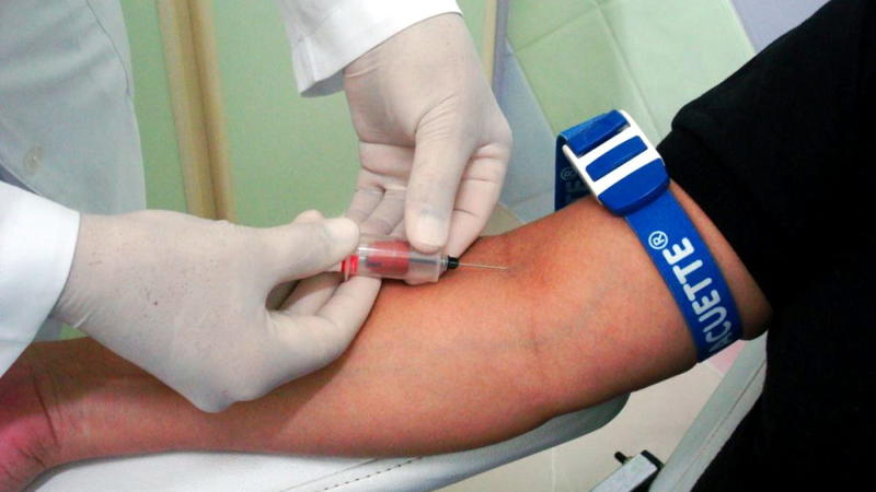 exame de sangue